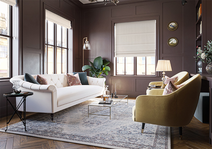 Soho, Cloud - Twist&Fit Roman Blind - Image 7